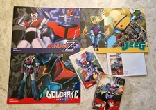 Poste Italiane 2024 2 Folder Goldrake Jeeg Robot Mazinger con REGALO puzzle etc