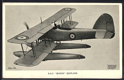 F seafox seaplane - seaplane,