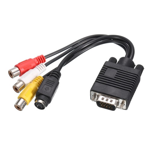 Cavo vga rca - a, rca,