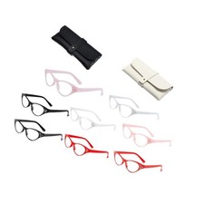 8 occhiali da gatto con strass