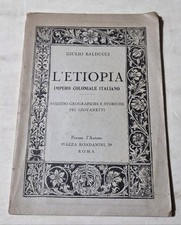 L'Etiopia - Impero Coloniale