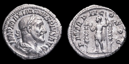 Maximinus thrax denarius - -, p