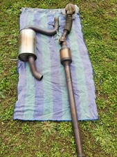 parte centrale scarico originale GTI Golf 6 completo senza terminale 