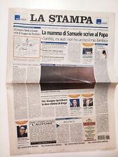 LA STAMPA 16 MARZO 2002 ANNA MARIA FRANZONI SAMUELE - U2 - SGARBI