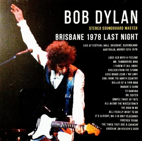 Bob dylan brisbane 1978 - dylan,