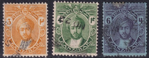Zanzibar 1922 sultan kalif - zanzibar,