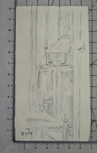 Bozzetto disegno datato 1967 - bozzetto,