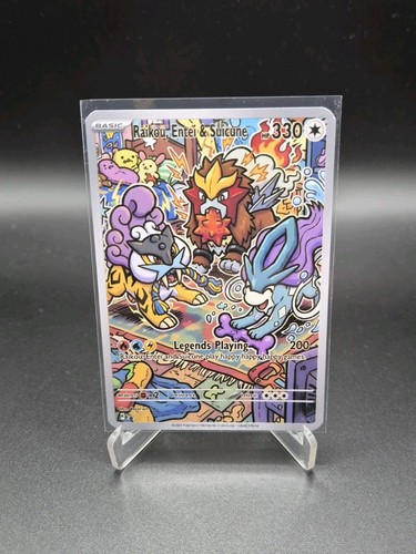 Raikou entei suicune card - entei, &