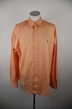 POLO RALPH LAUREN CAMICIA COTONE SHIRT UOMO Tg 17 / 36 MAN VINTAGE CASUAL LOGO