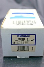 FUSIBILI AMP-TRAPPOLA FERRAZ SHAWMUT A25X200-4 200A 250V ~5 NUOVI CON SCATOLA~ **1 PER ORDINE**