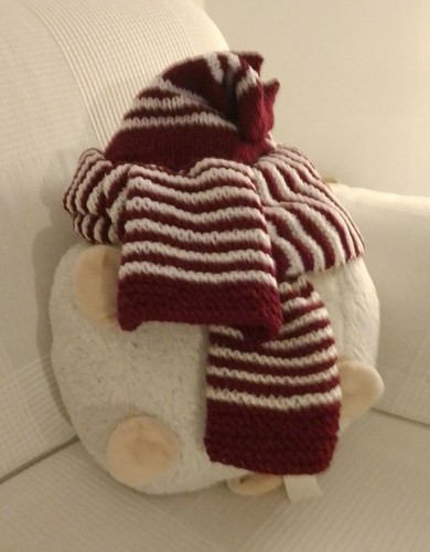 Cappello con sciarpa