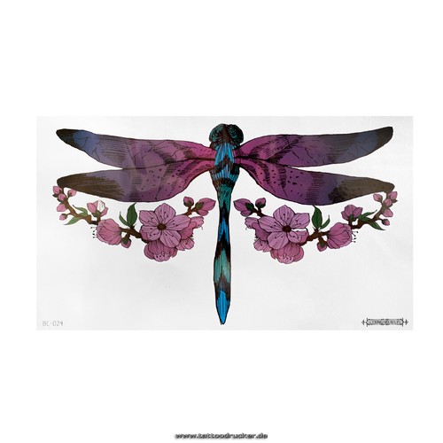 Tatuaggio libellula - 2,