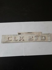 MERCEDES W209 "CLK270" EMBLEMA LUOGO DISTINTIVO PORTELLONE BAULE OEM 2098170215