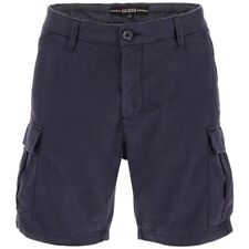 Guess uomo bermuda cargo blu