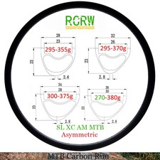 Cerchio bici mtb carbonio 29er