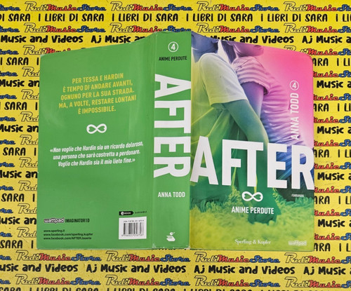 Book libro after - book, perdute