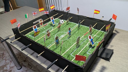 Calcio balilla fai te - fai, da