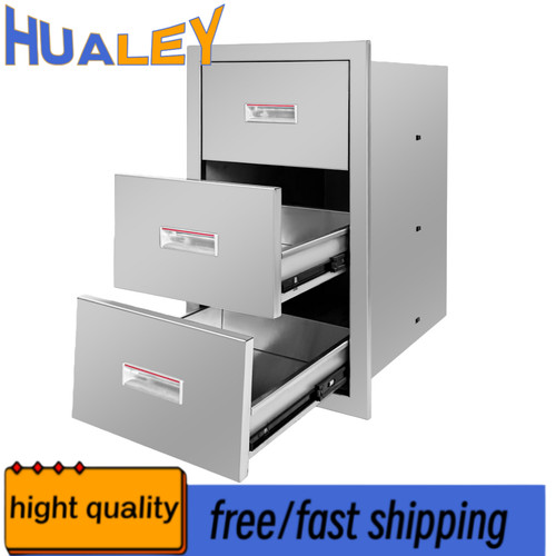 Cassetto triplo acciaio inox - cassetto,