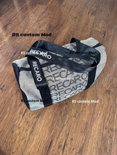 RECARO Tessuto Grande Borsone Corsa Borsone Attrezzi Sport Bagaglio Alta Qualità