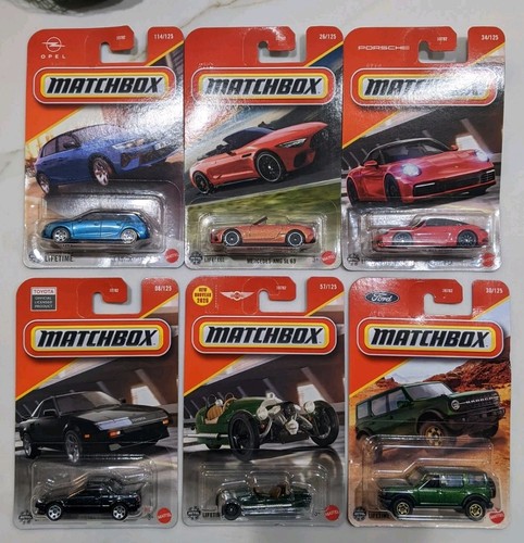 Matchbox opel mercedes porsche - matchbox,