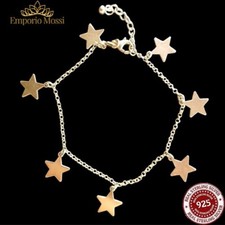 Braccialetto Oro con Stelle S925