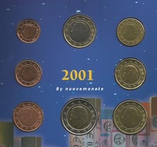 MONETE BELGIO BELGIQUE 2001  UNC/BU  DA TRITTICO SCEGLI QUELLE CHE TI SERVONO