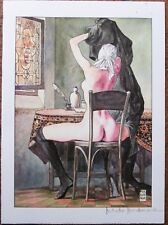 MANARA STAMPA FIRMATA MONACA PICCOLA