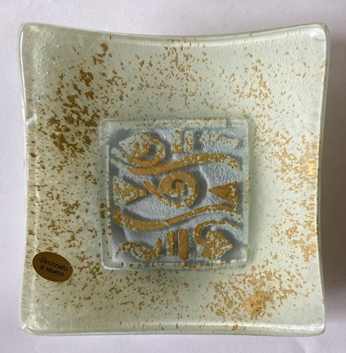 Piattino decorato mano - a,