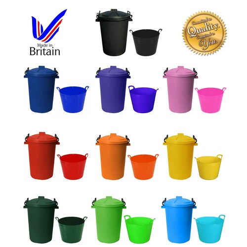 Set cestino 50l con - 50l, vasca