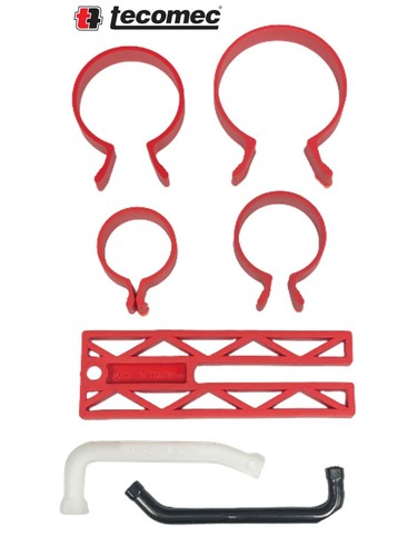 Set morsetto anello pistone
