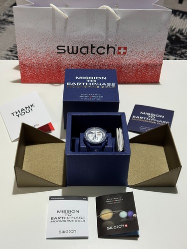 Swatch omega moonswatch - x,