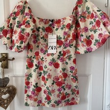 ZARA Mini Abito Floreale