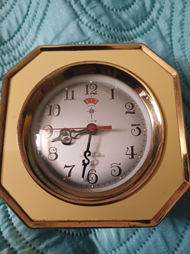 Vintage alarm clock manual - alarm,