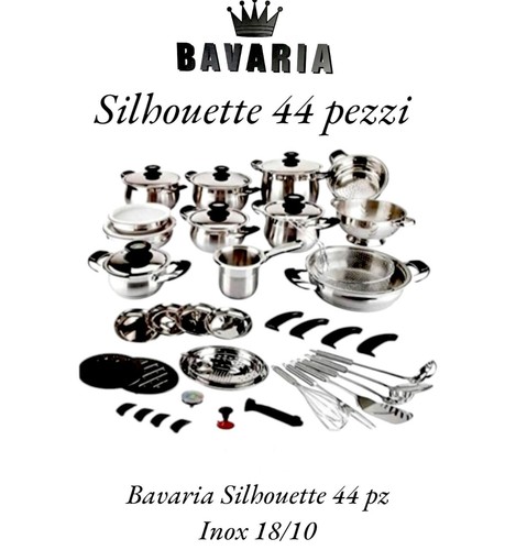 Batteria pentole bavaria - batteria,