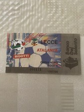 Lecce-Atalanta Biglietto calcio 1997/98 (no Roma,Juventus,Inter,Milan,Lazio)