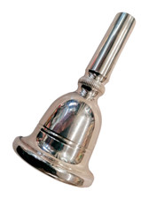 Jk Exclusive Bocchino per Tuba 3A Becco in Ottone Argentato Mouthpiece T3A