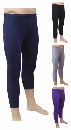 Chex cotone lycra leggings - lycra, 3/4