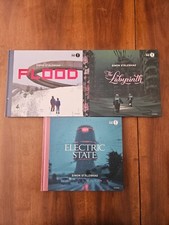 Lotto Simon Stalenhag - 3 Vol. - Flood / Labyrinth / Electric State - Mondadori