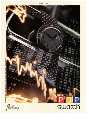 Orologio polso swatch pop - da,