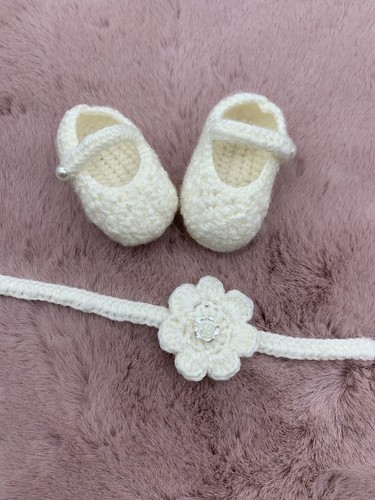 Merceditas ganchillo bebe - ganchillo,