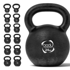 Kettlebell 24kg Body Revolution – Manico comodo, base stabile