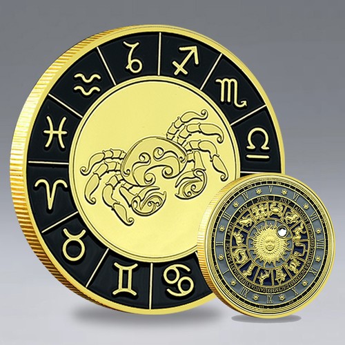 Moneta commemorativa oroscopo