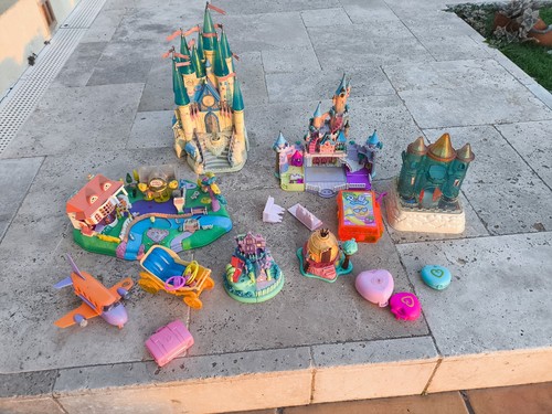 Lot polly pocket disney - lot,