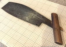 Strumento da falegname tradizionale giapponese vintage Kobiki Nokogiri lama grande 37 cm