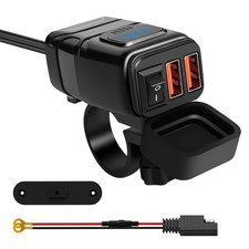 Caricabatterie per Moto Doppia