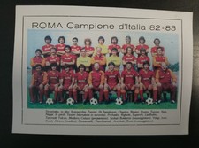 CARTOLINA SQAUDRA ROMA