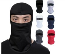 SOTTOCASCO INTERO BALACLAVA PASSAMONTAGNA COTONE MOTO SCOOTER BICI 