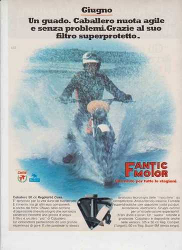 Advertising pubblicità fantic - advertising, pubblicità-fantic