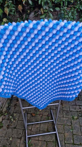 Coperta neonato fatta mano - a,