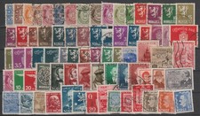 NORVEGIA LOTTO DI 60 FRANCOBOLLI USATI DIFFERENTI MF128649